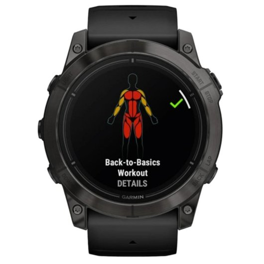 Smartwatch Garmin epix Pro Gen 2 GPS AMOLED 3,56 cm 32 GB Schwarz Silikonband