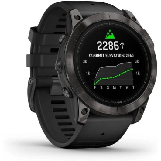 Garmin epix Pro (Gen 2) GPS WiFi NFC 51mm AMOLED Preto Resistente à Água 10ATM SpO2