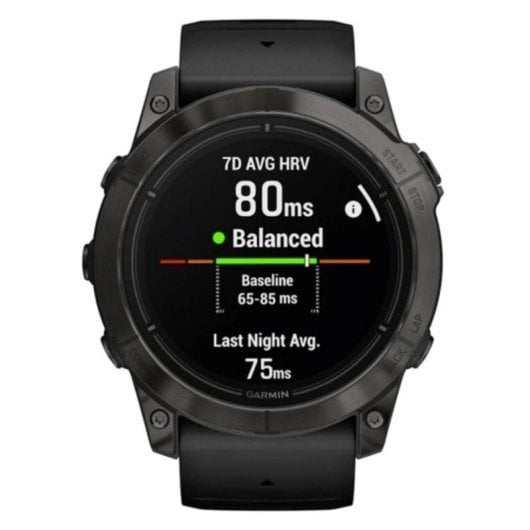 Garmin epix Pro (Gen 2) GPS WiFi Bluetooth 51mm AMOLED Noir Pulsomètre SpO2 32GB