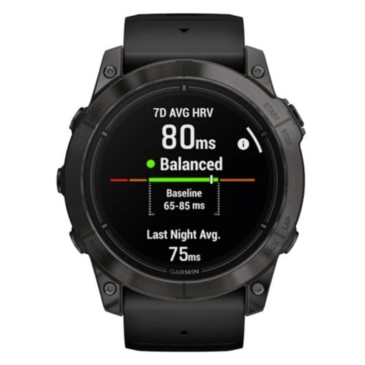 Smartwatch Garmin epix Pro Gen 2 GPS AMOLED 3,56 cm 32 GB Schwarz Silikonband