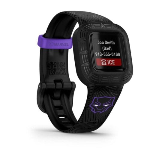 Smartband Garmin vivofit jr.3 Negro, Pantalla MIP 112x112, Resistente al agua, Compatible Android/iOS
