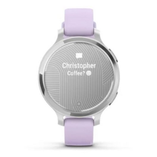 Smartwatch Garmin Lily 2 Active GPS Tactile Résistante à l'eau en Silicone Violet