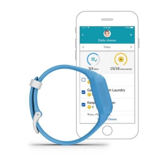 Aktivitätsarmband Garmin Vivofit jr. 3 Bluetooth MIP Display Blau 1 Jahr Akkulaufzeit Wasserdicht Kindersicherheit