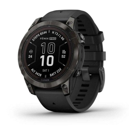 Garmin fēnix 7S Pro GPS WiFi NFC 42mm MIP Nero Impermeabile 10ATM SpO2 Cardio