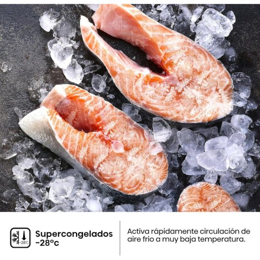 Congelador Hisense FT3K310SEWE 312L Bottom Vent Door 90º Kitchen Fit No Frost E Blanco