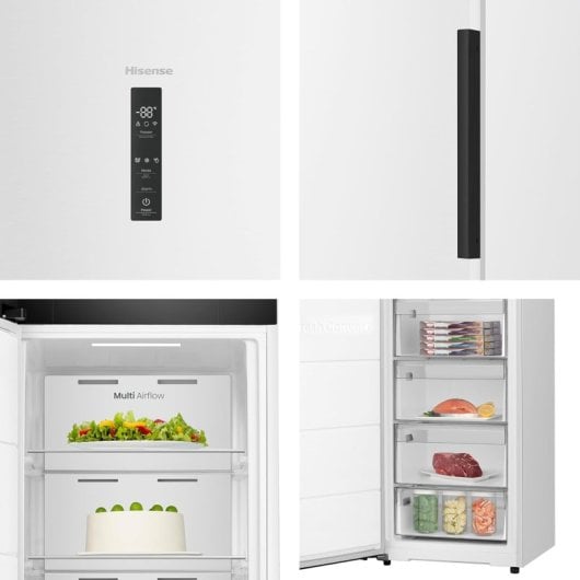 Congelador Hisense FT3K310SEWE 312L Bottom Vent Door 90º Kitchen Fit No Frost E Blanco