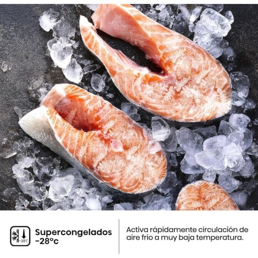 Congelador Hisense FT3K310SAIE 312L Kitchen Fit Metal-Tech Cooling E Inox