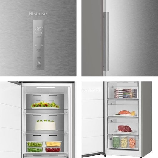 Congelador Hisense FT3K310SAIE 312L Kitchen Fit Metal-Tech Cooling E Inox
