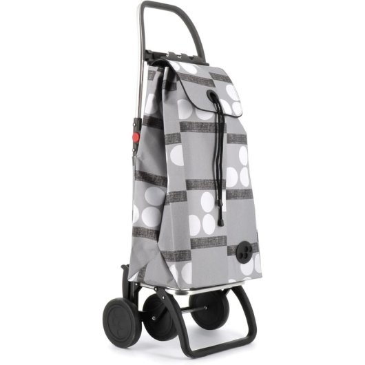Carro Rolser I-MAX Logos 4L plegable aluminio 2/4 ruedas bolsa mochila gris
