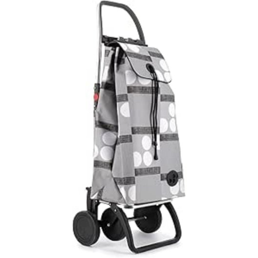 Carro Rolser I-MAX Logos 4L plegable aluminio 2/4 ruedas bolsa mochila gris