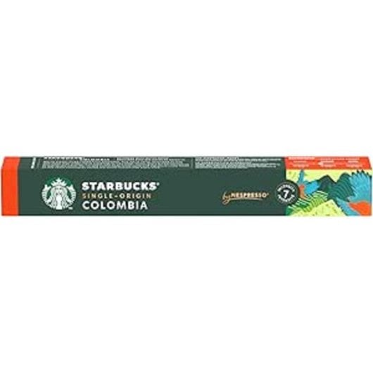 Cápsula de café Starbucks Colombia Expresso 144262 intensidade 7, 10 unidades, 100% natural