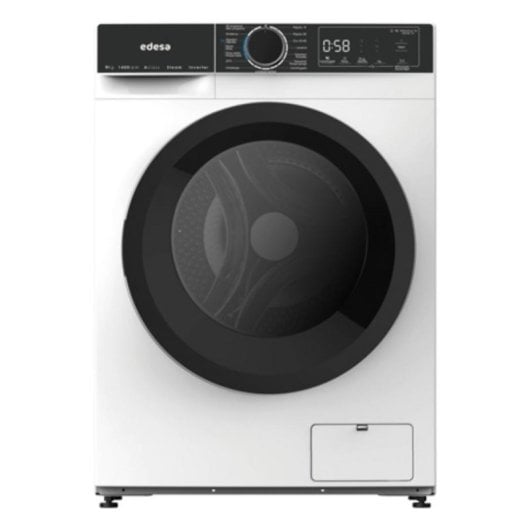 Lavadora Edesa EWF-9401 WH Carga Frontal 9 Kg 1400 rpm A Blanca Silence Inverter
