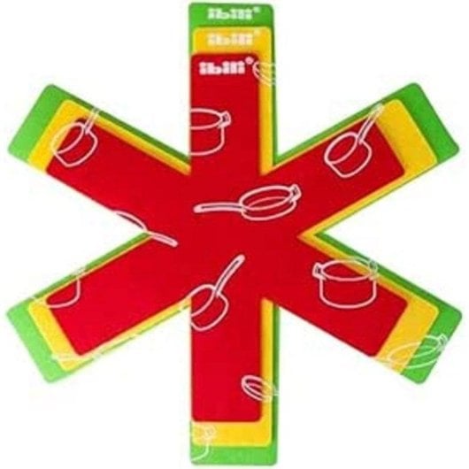 Ibili Conjunto de 3 Protetores de Sertã Feltro 35/40/45cm Compatível com Aço e Antiaderente