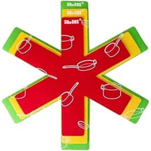 Ensemble de 3 protections de poêles en feutre Ibili, 35/40/45 cm, compatibles avec les poêles en acier et antiadhésives