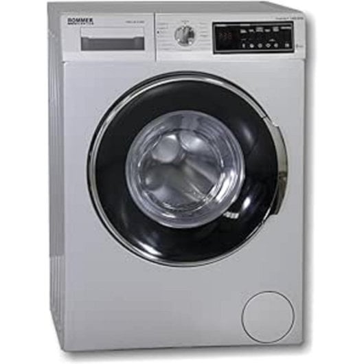 Máquina de lavar roupa Rommer Digilux A1408 8 kg 1400 RPM Classe A Inox Carga Frontal