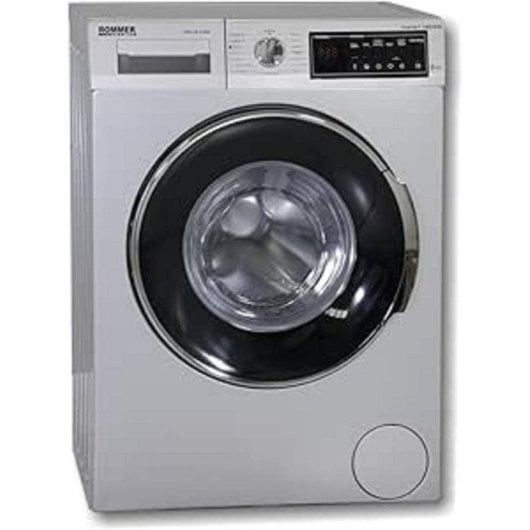 Lavadora Rommer Digilux A1408 Carga Frontal 8 kg 1400 rpm A Look Inox Panel Electrónico