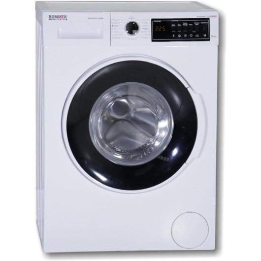 Lavadora Rommer Galactic A1408 Carga Frontal 8kg 1400rpm A Blanca Panel Electrónico