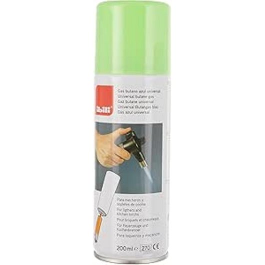 Gás butano Ibili 727020 Azul Universal 200ml para Isqueiros e Tochas Gás butano Ibili 727020 Azul Universal 200ml para Isqueiros e Tochas