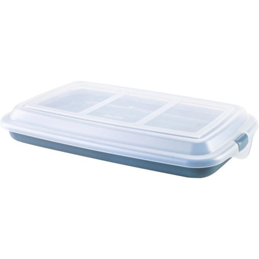 Contenitore per Salumi Ibili 686720 24,8x14,5 cm Plastico BPA Free Blu