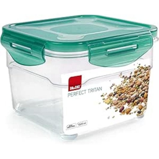 Ibili Tritan 1500 ml transparenter luftdichter Behälter, hergestellt in Spanien