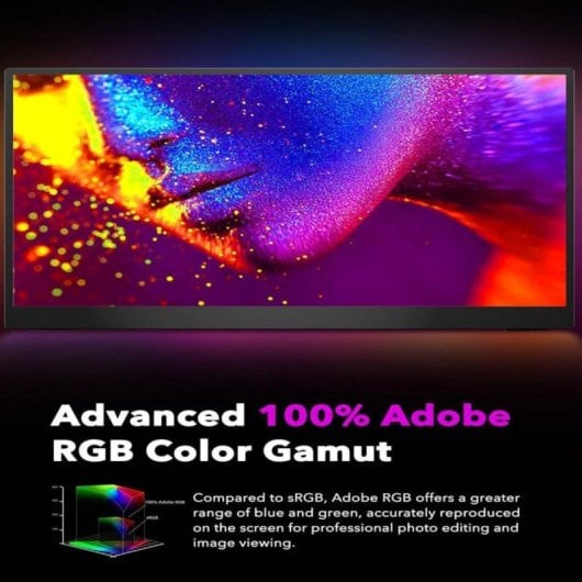 UPERFECT 17,3" 4K UHD IPS 3840x2160 500 Nits FreeSync HDR 100 % sRGB tragbarer Monitor