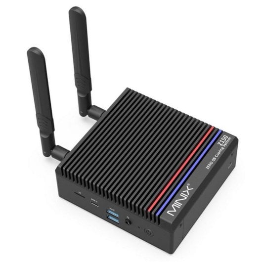 Mini PC MINIX Z150-0dB Intel N150 16 Go 512 Go SSD Wi-Fi 6 Double HDMI Silencieux