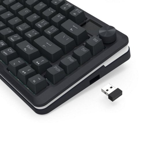 Teclado Redragon K708-RGB-PRO 81 Teclas OLED Gasket RGB Hot-Swap Bluetooth/2.4G/Cable
