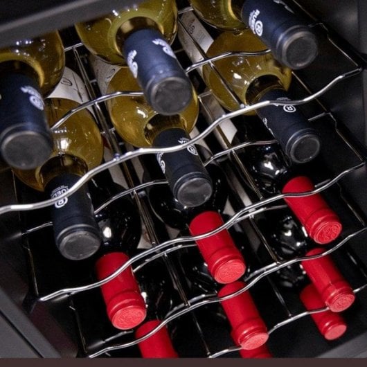 Weinkühler Cecotec A01_EU01_100135 15 Flaschen 1 Zone Touch-Display LED Schwarz