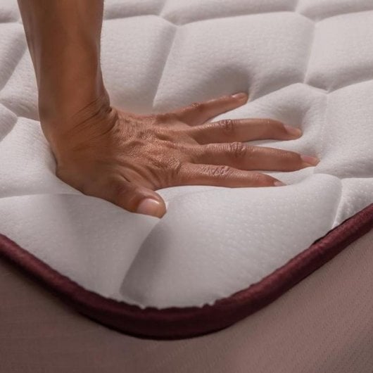 Colchón Viscoelástico Cecotec 7462 21cm, 2 Zonas, Suave, Funda Tela Viscosa, 150x190cm