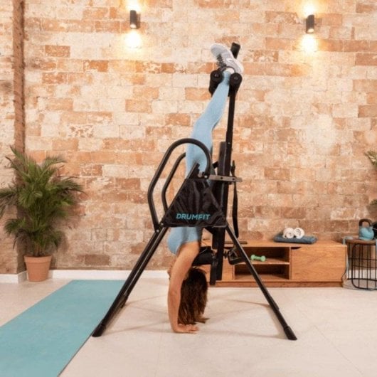 Banco de inversión Cecotec Drumfit Inversion 1800 plegable altura ajustable seguridad pro