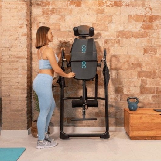 Banco de inversión Cecotec Drumfit Inversion 1800 plegable altura ajustable seguridad pro