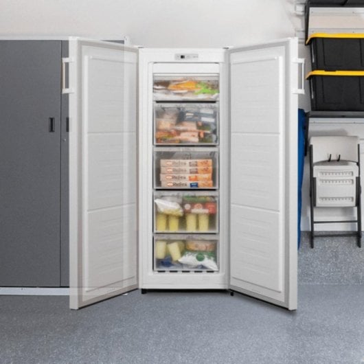 Congelador Cecotec 02788 155L No Frost Multi Airflow Puerta Reversible Clase E Blanco