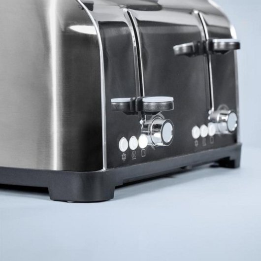 Tostador vertical Cecotec 04828 1700 W 4 rebanadas acero inoxidable