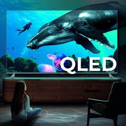 TV Cecotec QLED VQU30075+S 75" 4K Ultra HD Full Array HDMI 2.1 Dolby Vision Android TV