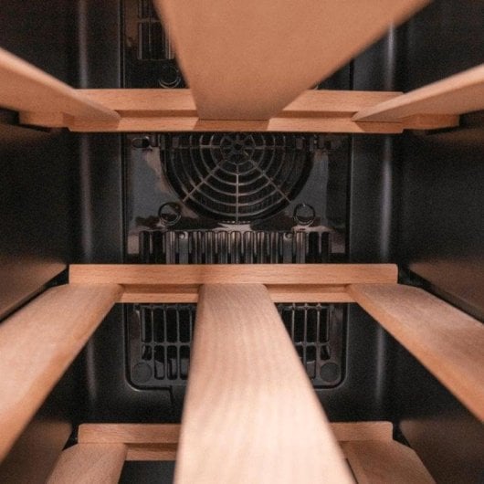 Weinkühlschrank Cecotec 02708 8 Flaschen Edelstahl Touchpanel Silent Betrieb