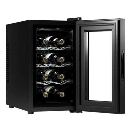 Vinoteca Cecotec GrandSommelier 830 CoolCrystal 8 botellas Termoeléctrica Silenciosa Táctil