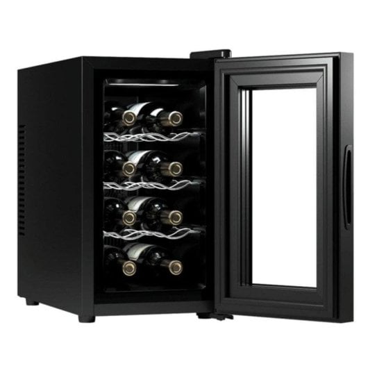 Weinkühler Cecotec GrandSommelier 830 CoolCrystal 8 Flaschen Touch LED Schwarz