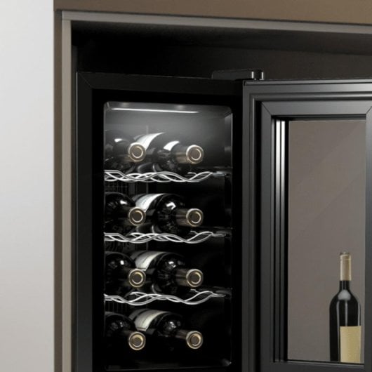 Vinoteca Cecotec GrandSommelier 830 CoolCrystal 8 botellas Termoeléctrica Silenciosa Táctil