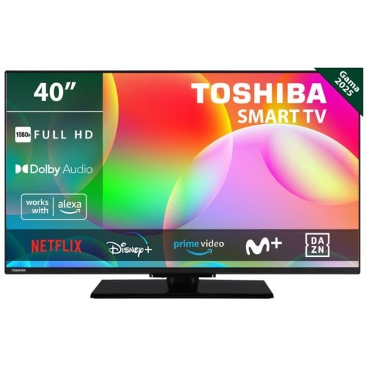 Toshiba 40LV3563DG 40" LED Full HD HDMI USB Haut-parleurs intégrés Noir VIDAA