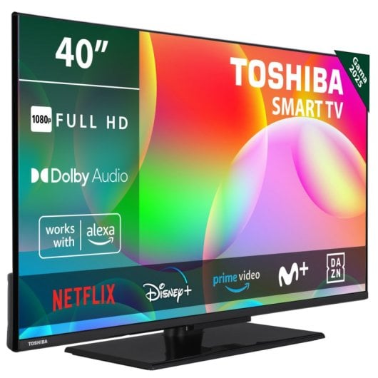 Toshiba 40LV3563DG 40" LED Full HD HDMI USB Haut-parleurs intégrés Noir VIDAA
