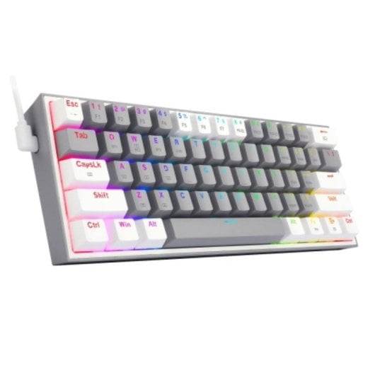 Tastiera Meccanica Redragon K616-RGB FIZZ PRO RGB Wireless USB Bluetooth 60% 61 Tasti