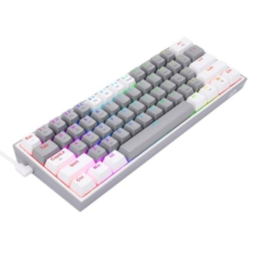 Tastiera Meccanica Redragon K616-RGB FIZZ PRO RGB Wireless USB Bluetooth 60% 61 Tasti