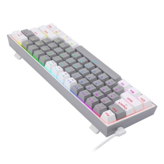 Tastiera Meccanica Redragon K616-RGB FIZZ PRO RGB Wireless USB Bluetooth 60% 61 Tasti