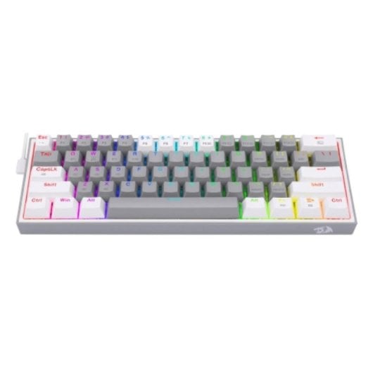 Tastiera Meccanica Redragon K616-RGB FIZZ PRO RGB Wireless USB Bluetooth 60% 61 Tasti