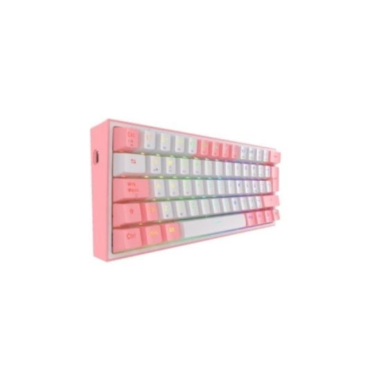 Teclado Redragon K616-RGB Fizz Pro Mecánico 60% Wireless 2.4G/Bluetooth RGB Hot-Swap
