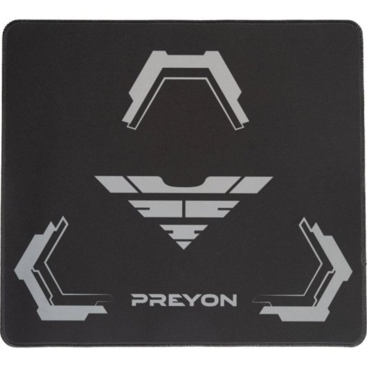 Alfombrilla PREYON Falcon Speed M 450x400x3mm Tejido Bordes Cosidos Antideslizante Resistente al Agua