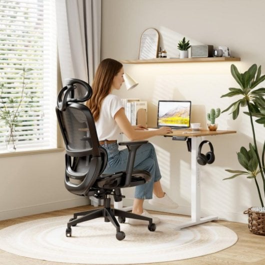 Silla ergonómica SENSE7 Neyo malla transpirable reposabrazos 3D soporte lumbar 140kg