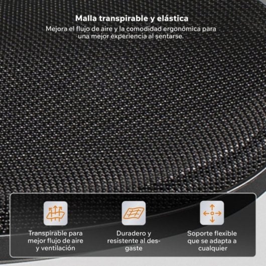Silla ergonómica SENSE7 Neyo malla transpirable reposabrazos 3D soporte lumbar 140kg