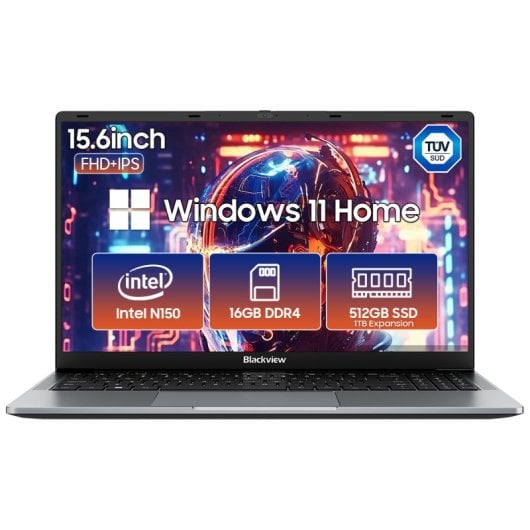Blackview Acebook 6 Intel N150/16GB/512GB SSD/15.6" Windows 11 Home