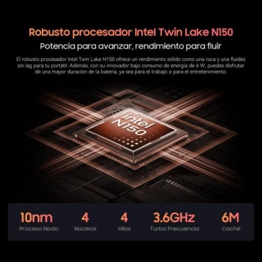 Portátil Blackview Acebook 6 Intel N150 16GB 512GB SSD IPS FHD+ 15.6" Windows 11 Home